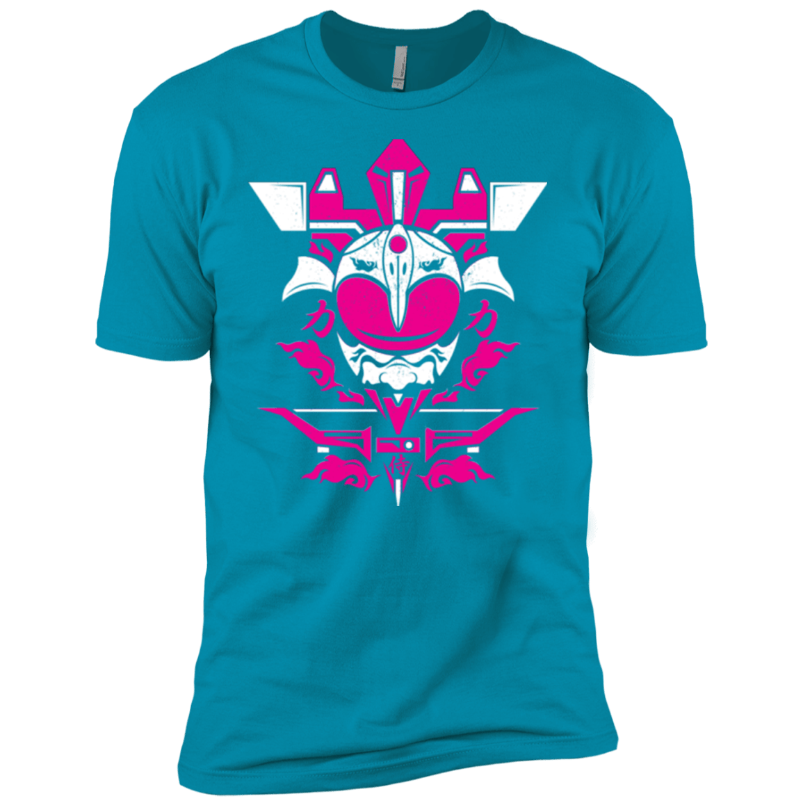 T-Shirts Turquoise / YXS Pink Ranger Boys Premium T-Shirt