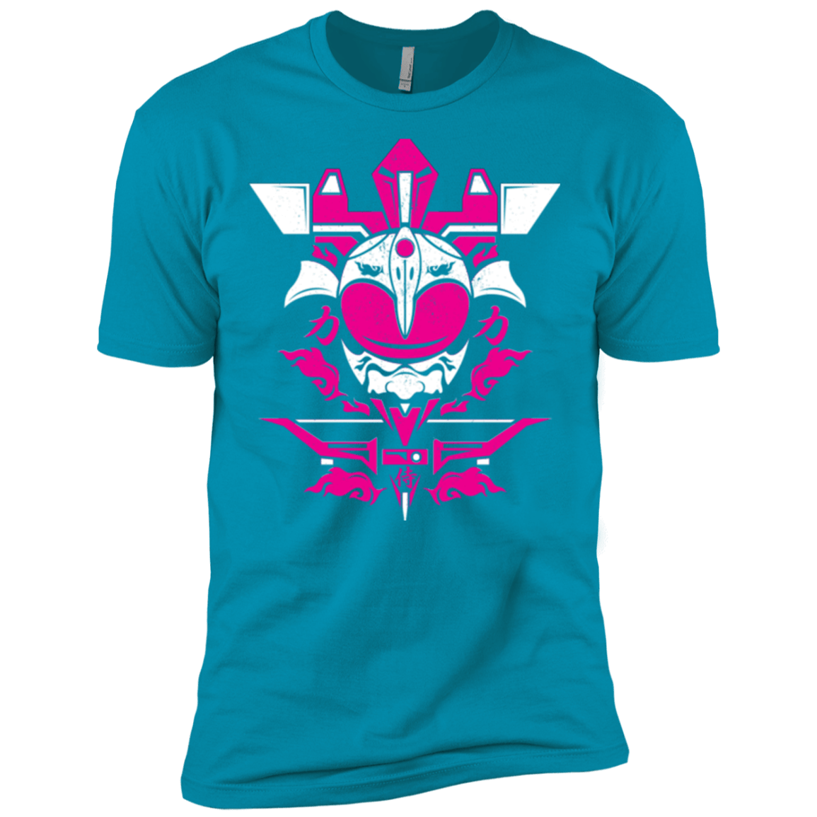 T-Shirts Turquoise / X-Small Pink Ranger Men's Premium T-Shirt