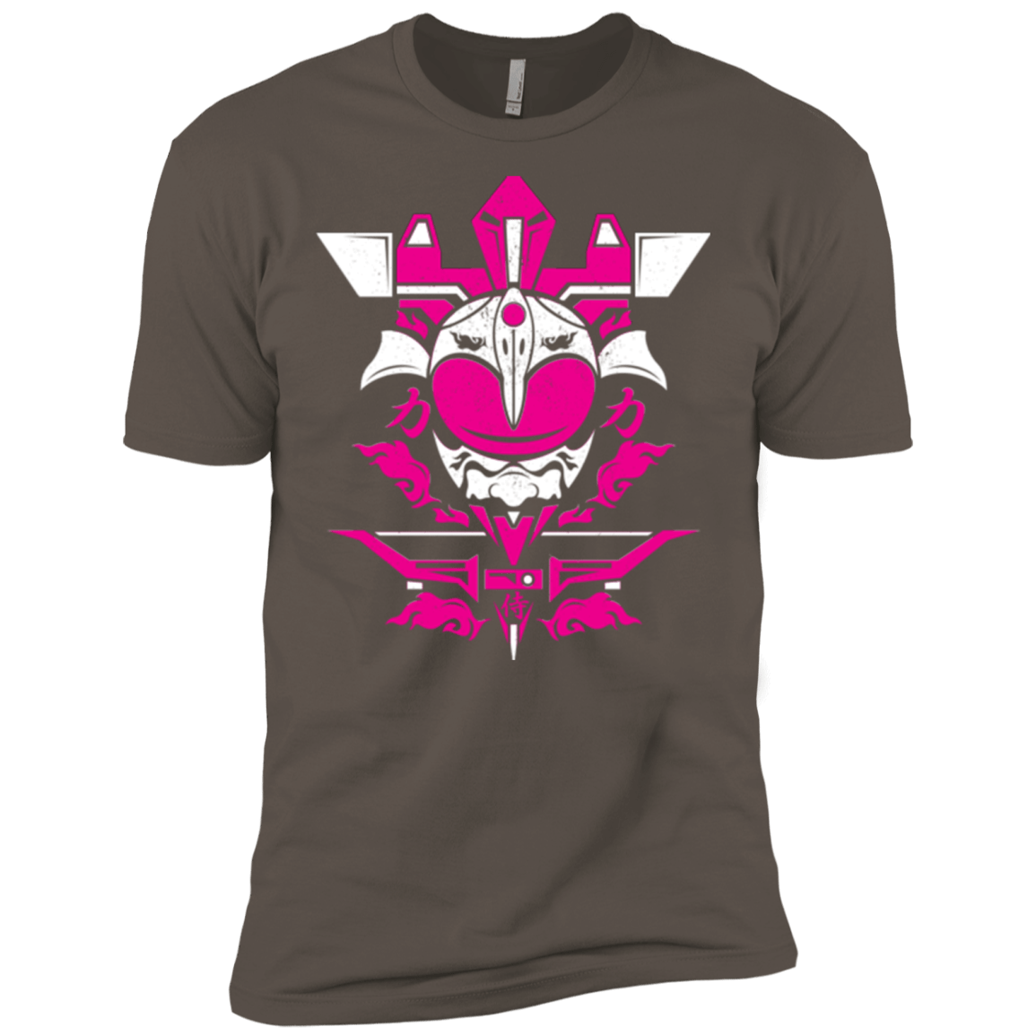 T-Shirts Warm Grey / X-Small Pink Ranger Men's Premium T-Shirt