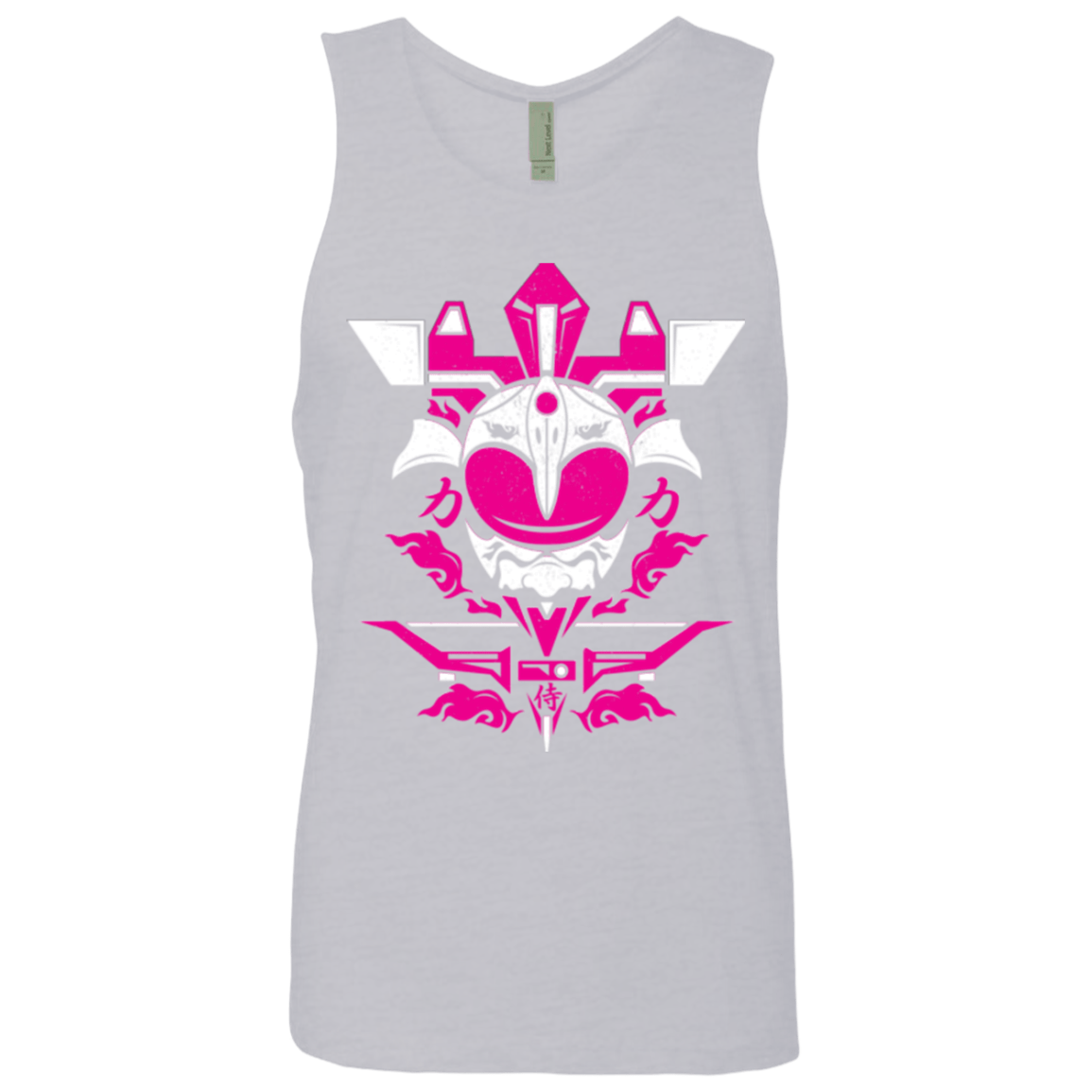 T-Shirts Heather Grey / Small Pink Ranger Men's Premium Tank Top