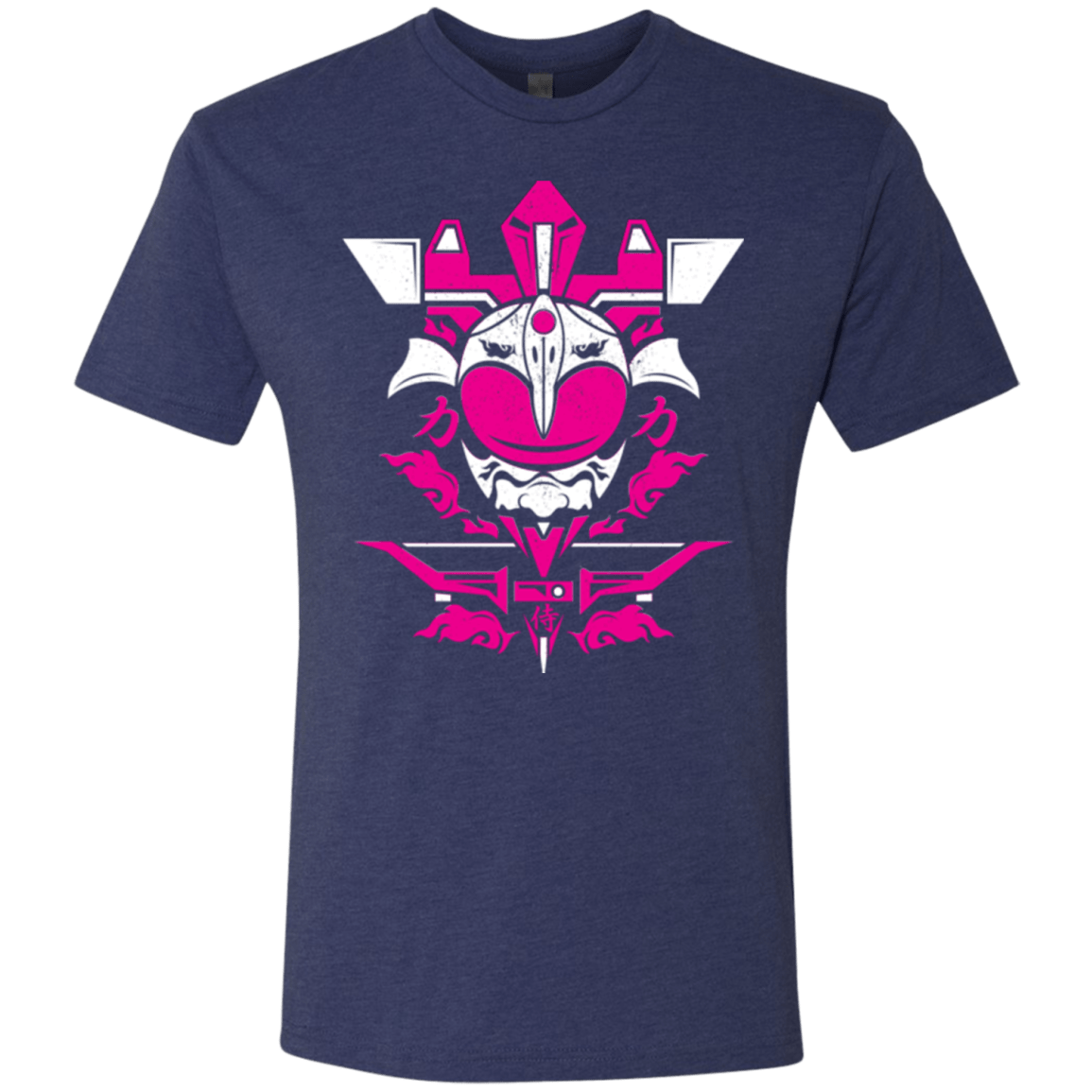 T-Shirts Vintage Navy / Small Pink Ranger Men's Triblend T-Shirt