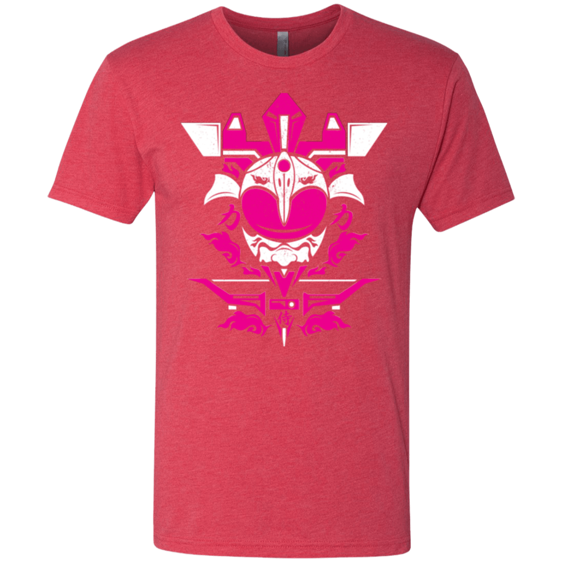 T-Shirts Vintage Red / Small Pink Ranger Men's Triblend T-Shirt