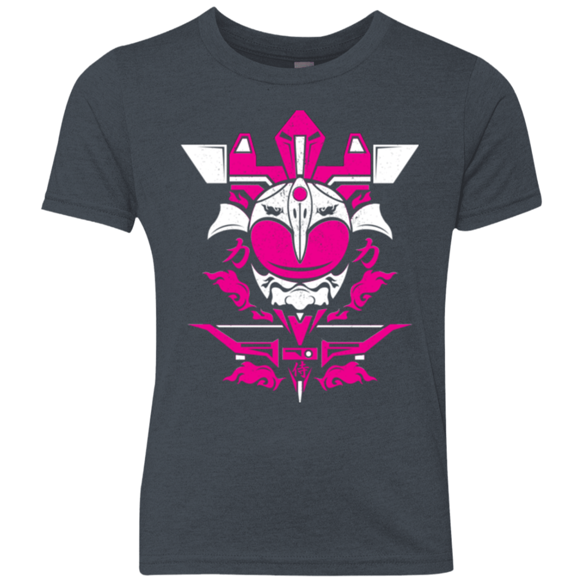 T-Shirts Vintage Navy / YXS Pink Ranger Youth Triblend T-Shirt