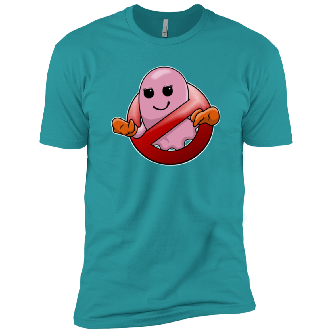 T-Shirts Tahiti Blue / X-Small Pinky Buster Men's Premium T-Shirt