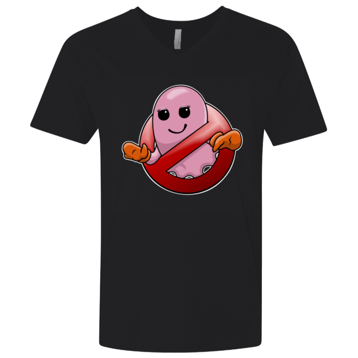 T-Shirts Black / X-Small Pinky Buster Men's Premium V-Neck