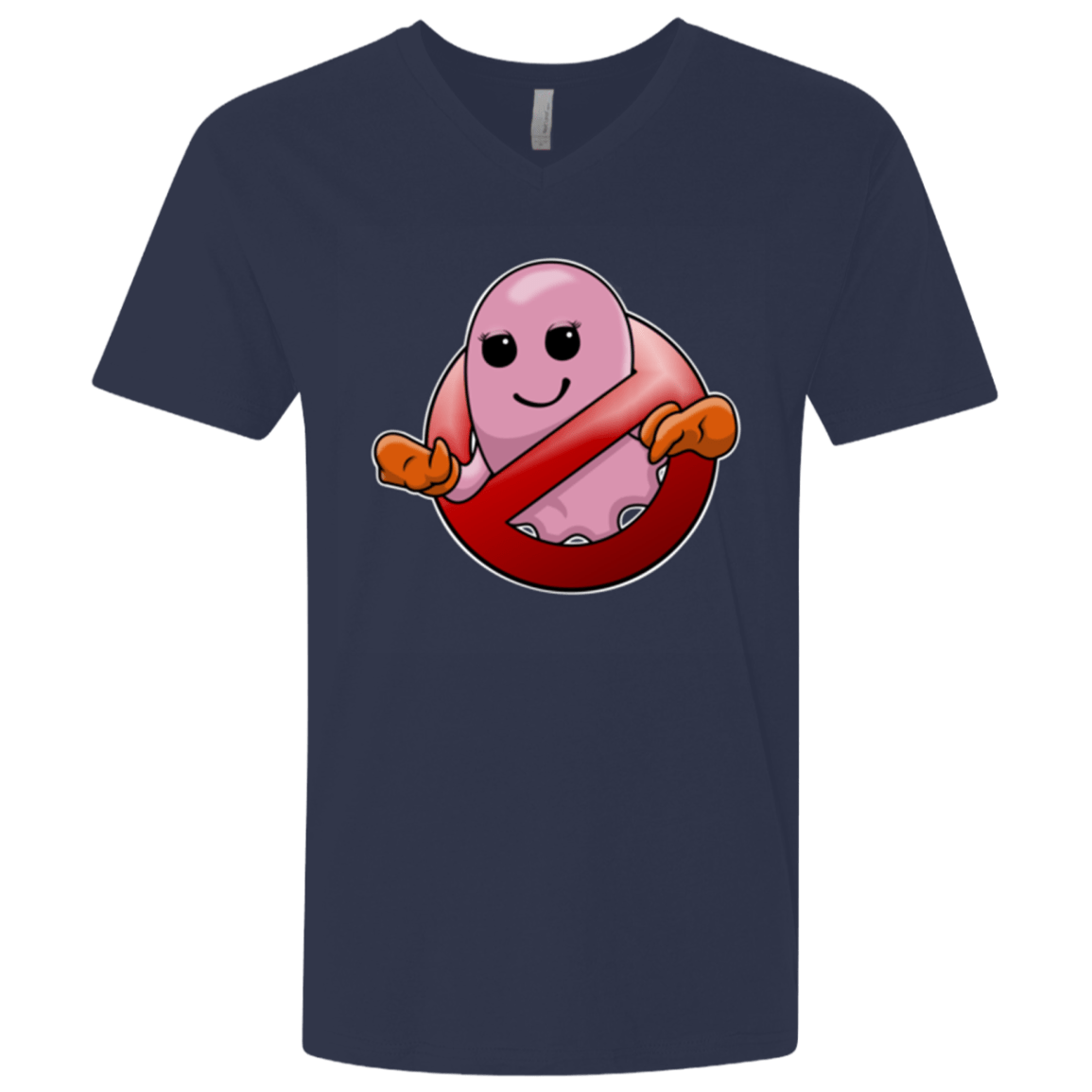 T-Shirts Midnight Navy / X-Small Pinky Buster Men's Premium V-Neck