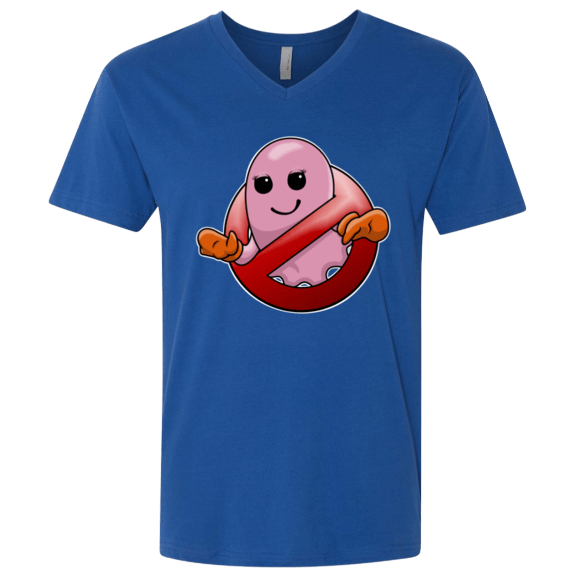 T-Shirts Royal / X-Small Pinky Buster Men's Premium V-Neck