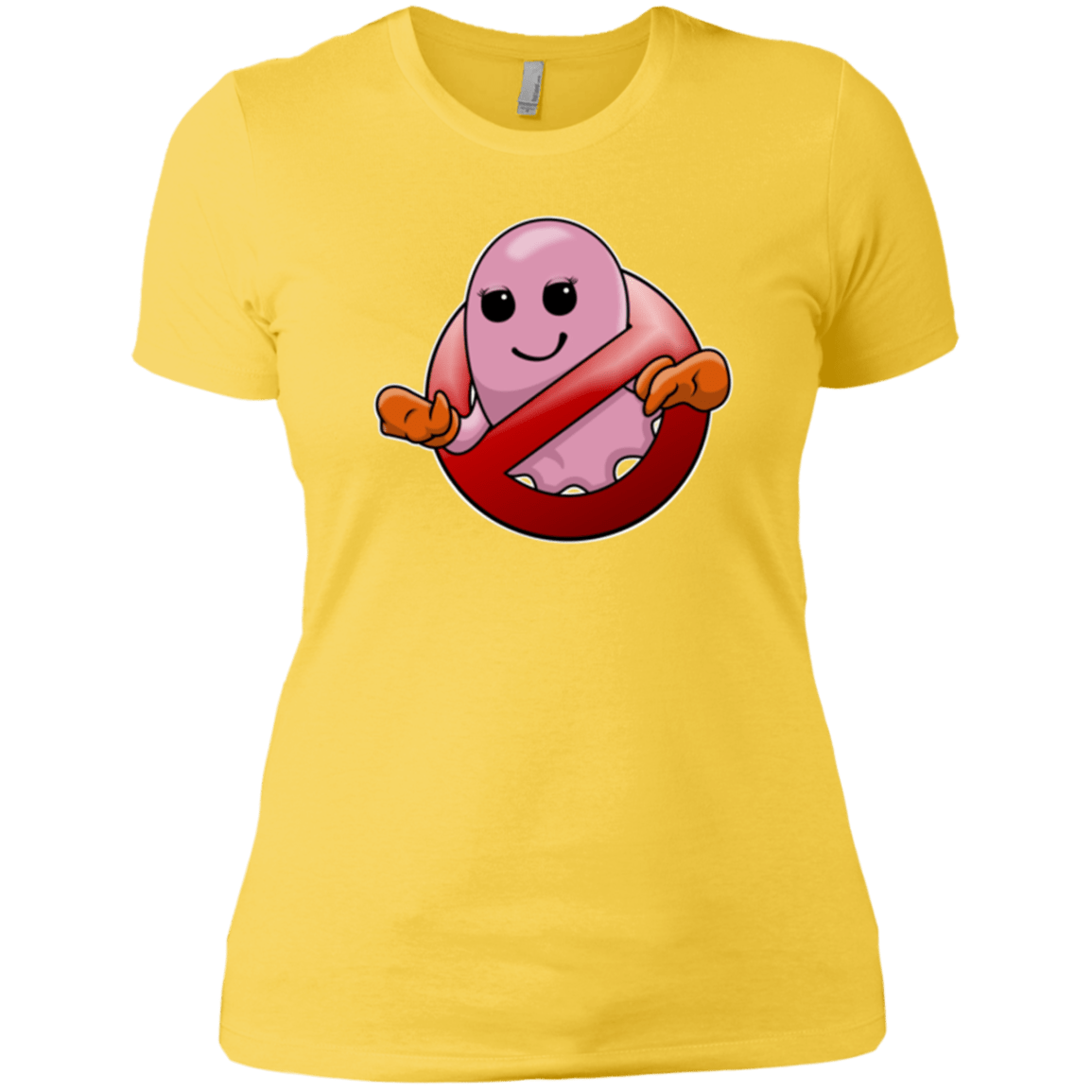 T-Shirts Vibrant Yellow / X-Small Pinky Buster Women's Premium T-Shirt