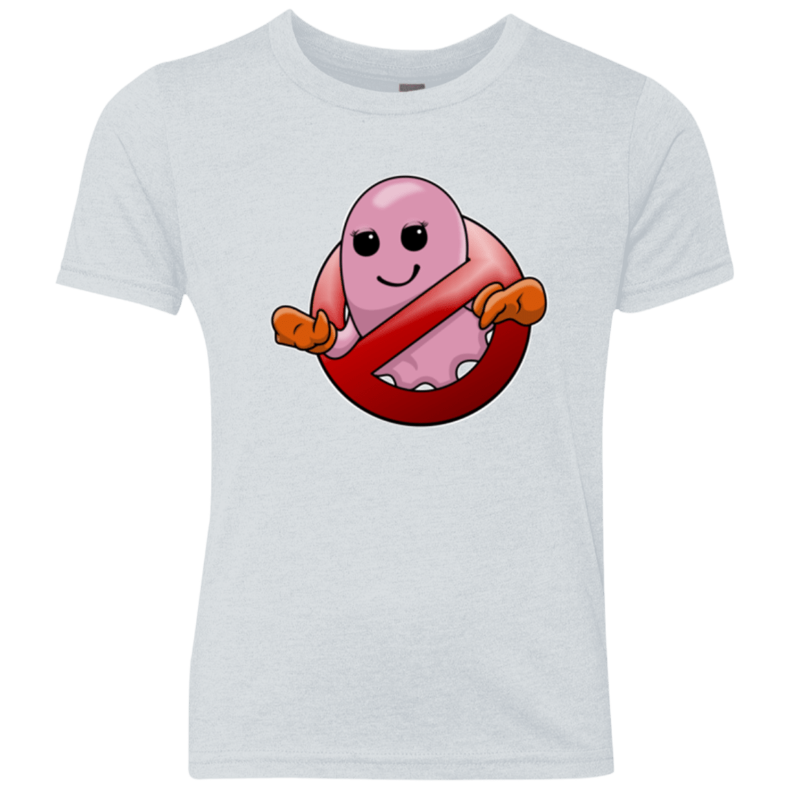 T-Shirts Heather White / YXS Pinky Buster Youth Triblend T-Shirt
