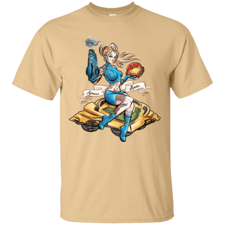 T-Shirts Vegas Gold / Small PINUP SAMUS T-Shirt