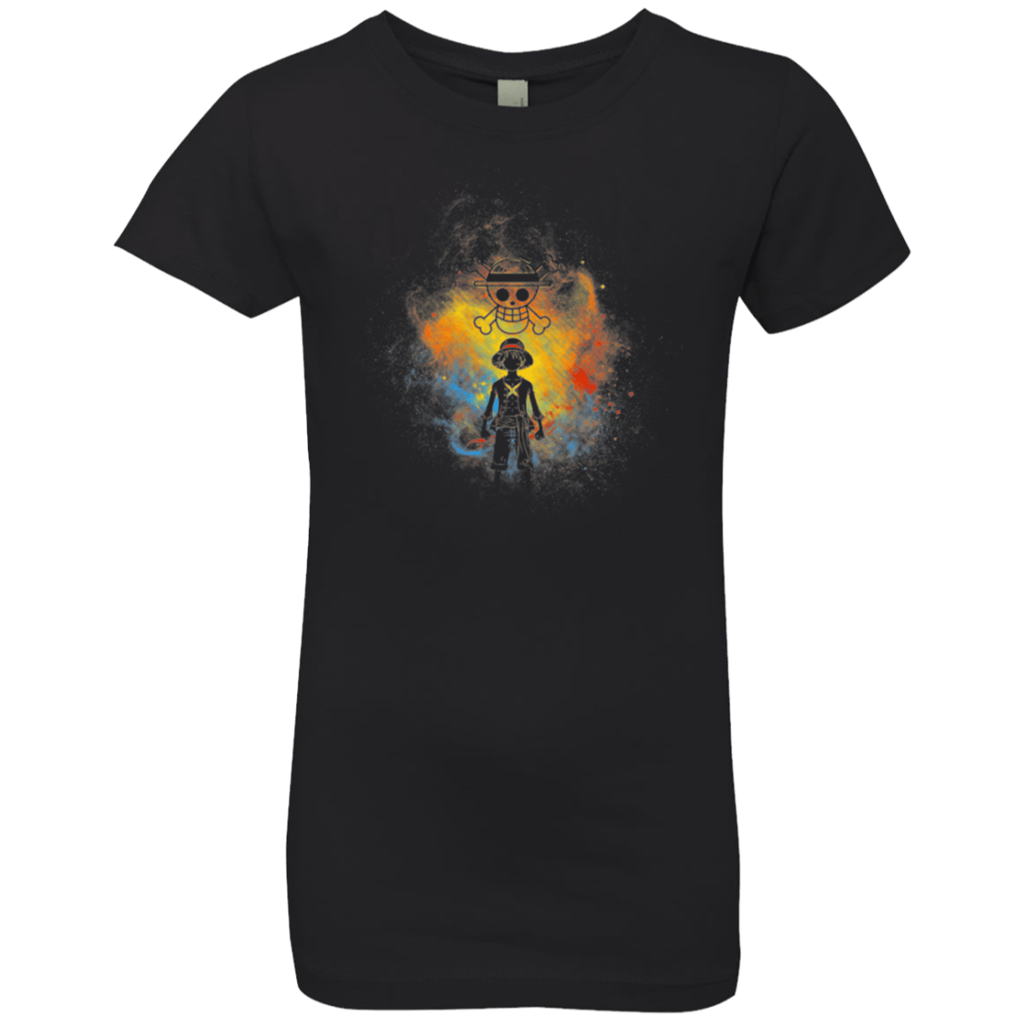 T-Shirts Black / YXS PIRATE ART Girls Premium T-Shirt