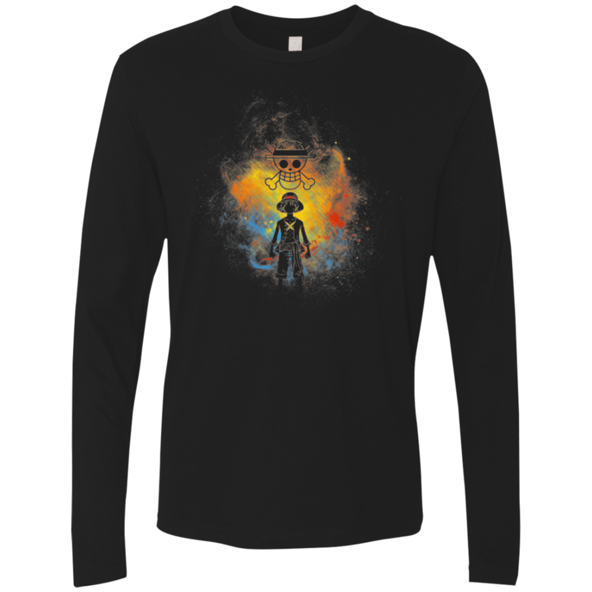 T-Shirts Black / Small PIRATE ART Men's Premium Long Sleeve