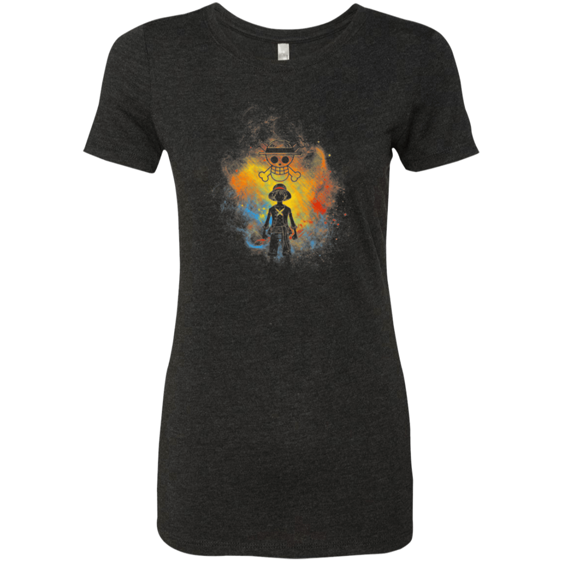 T-Shirts Vintage Black / Small PIRATE ART Women's Triblend T-Shirt