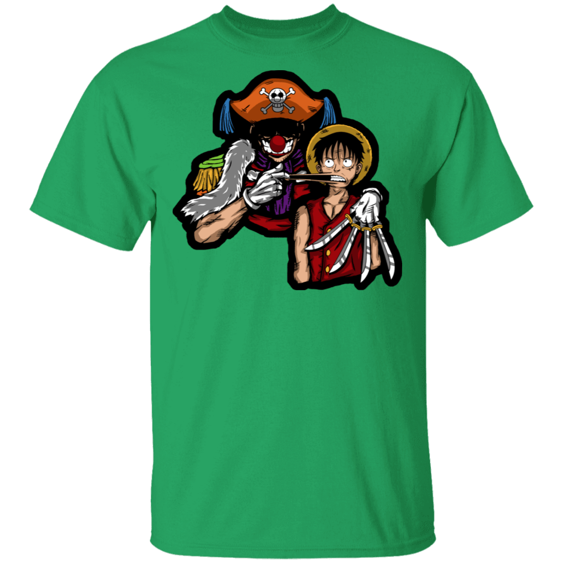 T-Shirts Irish Green / S Pirate Clown T-Shirt