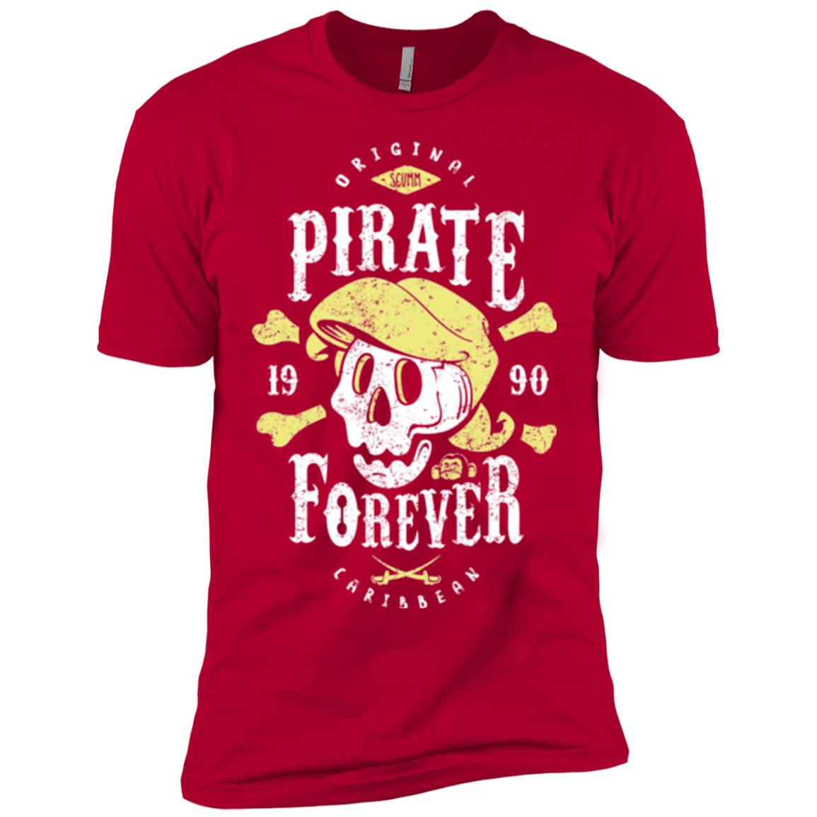 T-Shirts Red / YXS Pirate Forever Boys Premium T-Shirt