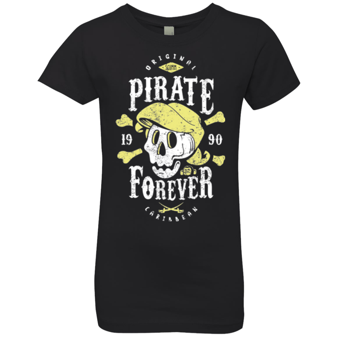 T-Shirts Black / YXS Pirate Forever Girls Premium T-Shirt