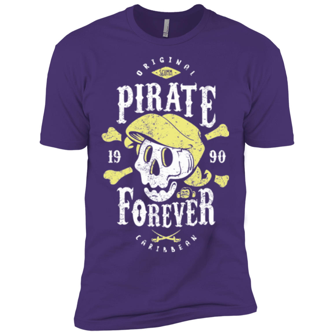 T-Shirts Purple / X-Small Pirate Forever Men's Premium T-Shirt