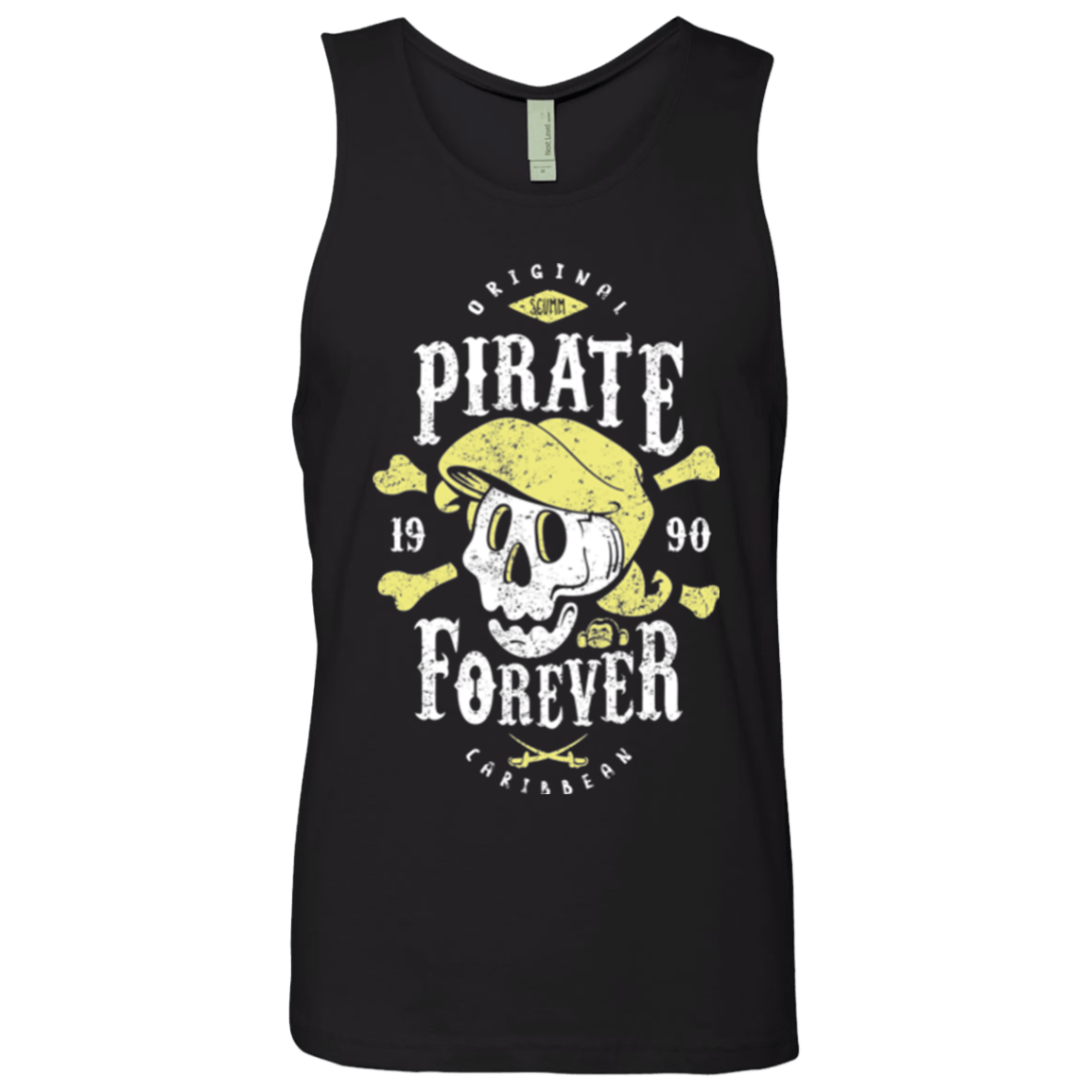 T-Shirts Black / Small Pirate Forever Men's Premium Tank Top