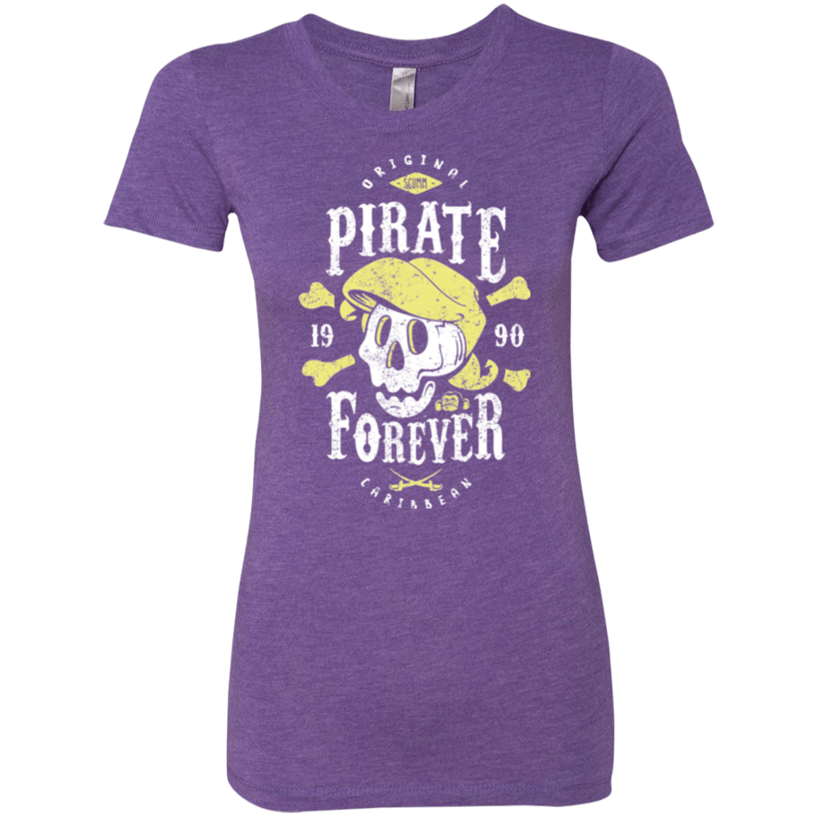 T-Shirts Purple Rush / Small Pirate Forever Women's Triblend T-Shirt