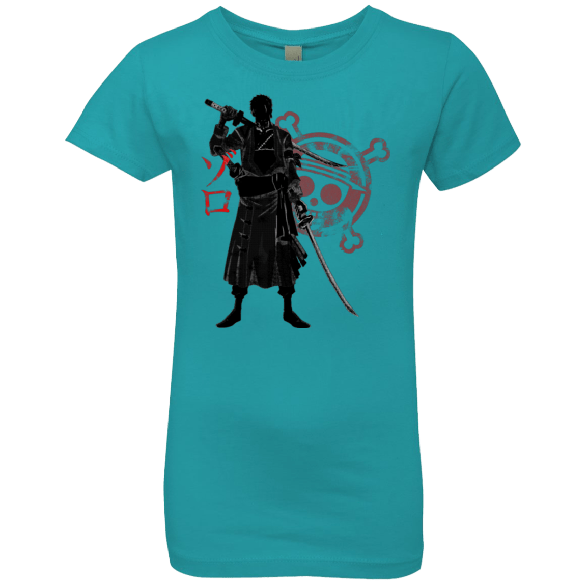 T-Shirts Tahiti Blue / YXS Pirate Hunter (2) Girls Premium T-Shirt