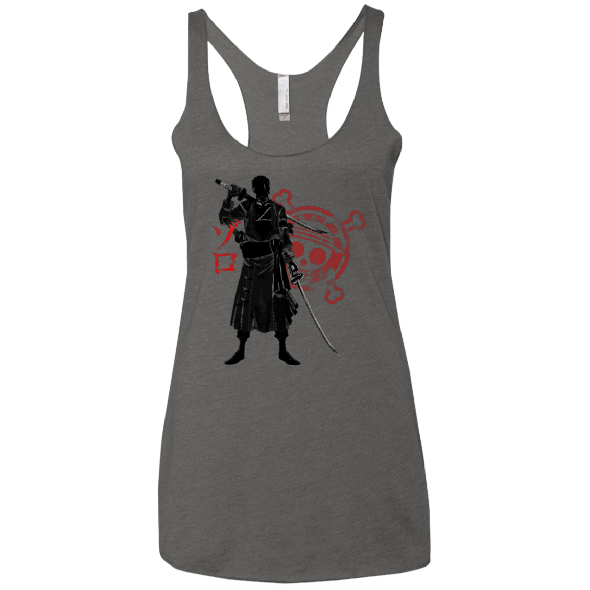 T-Shirts Premium Heather / X-Small Pirate Hunter (2) Women's Triblend Racerback Tank