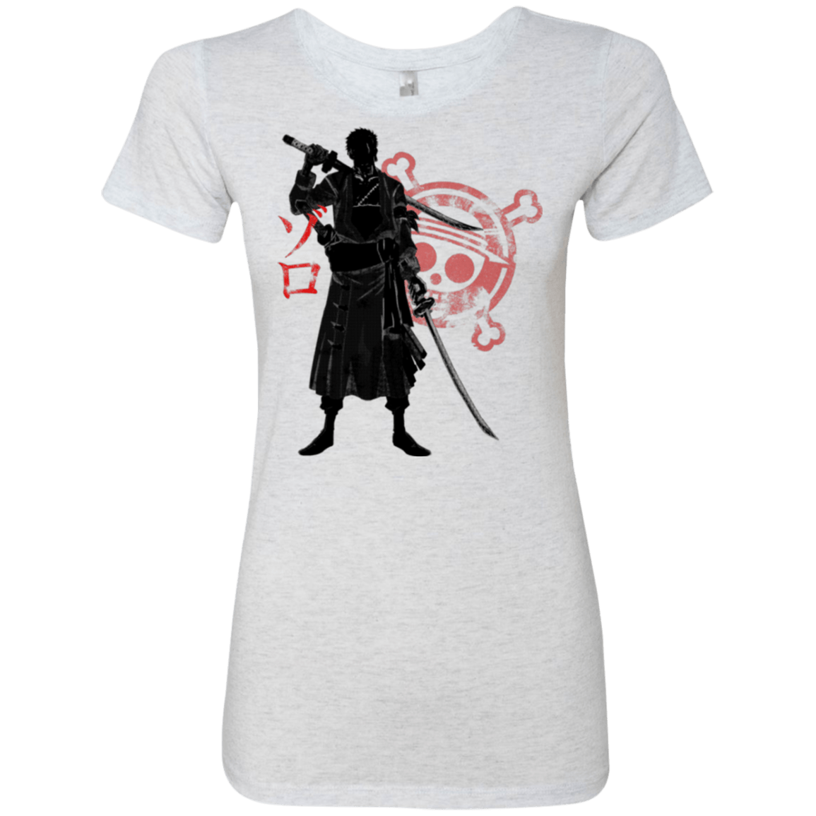 T-Shirts Heather White / Small Pirate Hunter (2) Women's Triblend T-Shirt