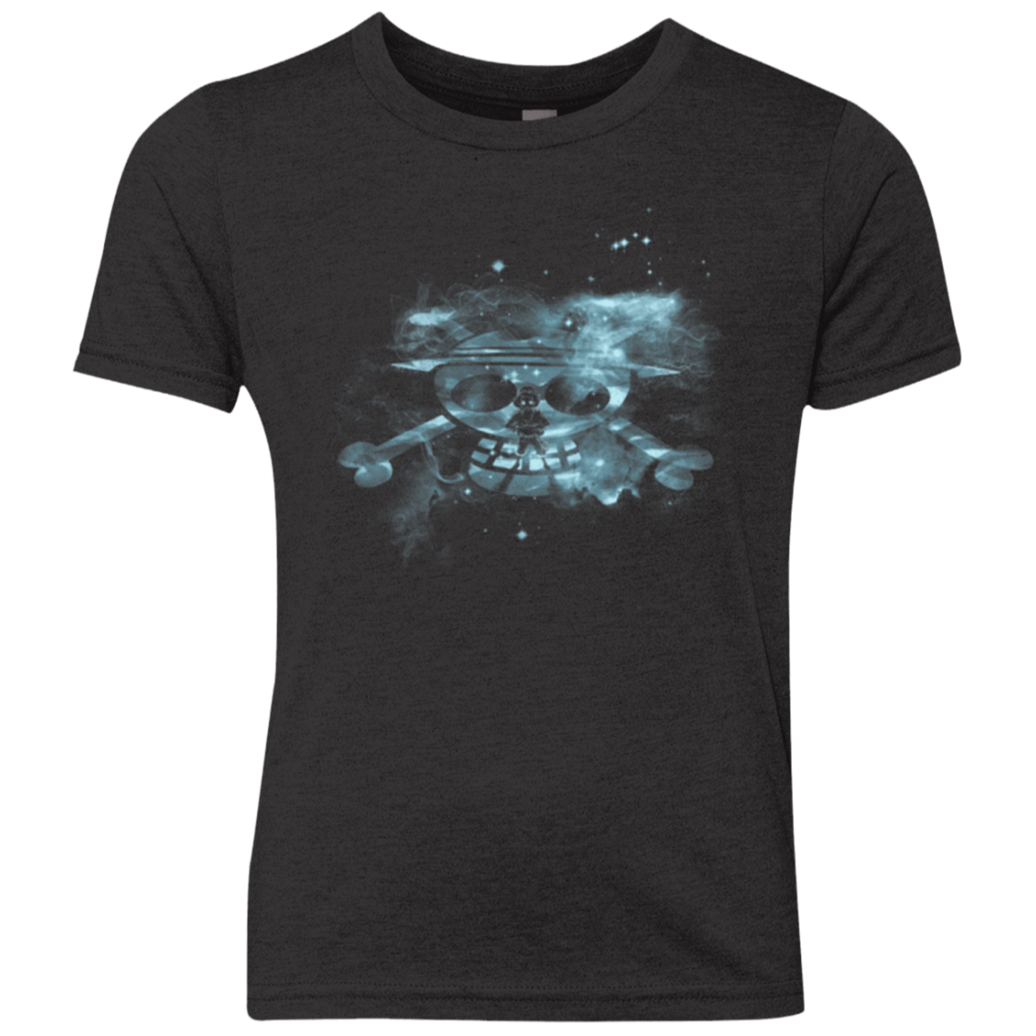 T-Shirts Vintage Black / YXS Pirate King (1) Youth Triblend T-Shirt