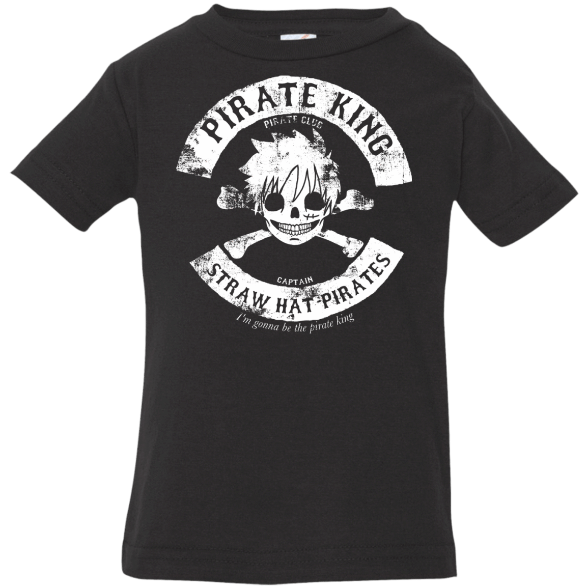 T-Shirts Black / 6 Months Pirate King Skull Infant Premium T-Shirt