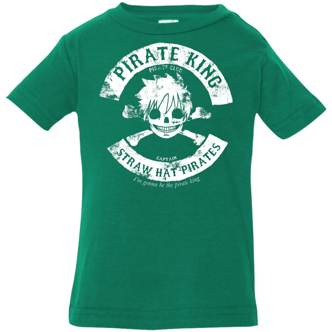 T-Shirts Kelly / 6 Months Pirate King Skull Infant Premium T-Shirt