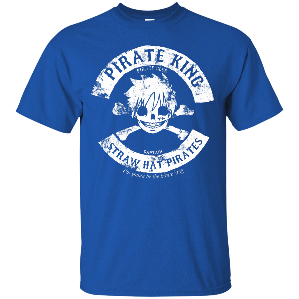 T-Shirts Royal / S Pirate King Skull T-Shirt