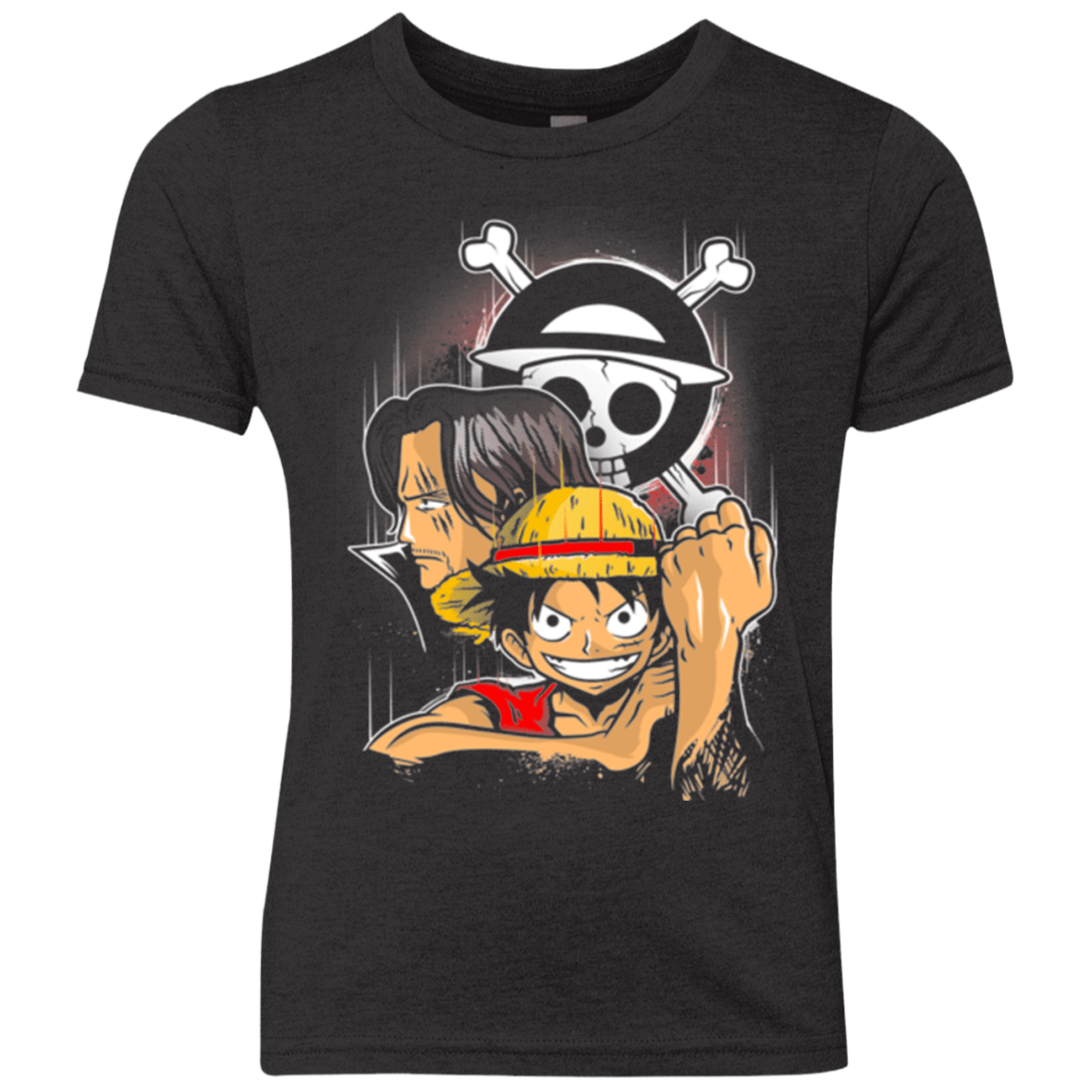 T-Shirts Vintage Black / YXS Pirate King Youth Triblend T-Shirt