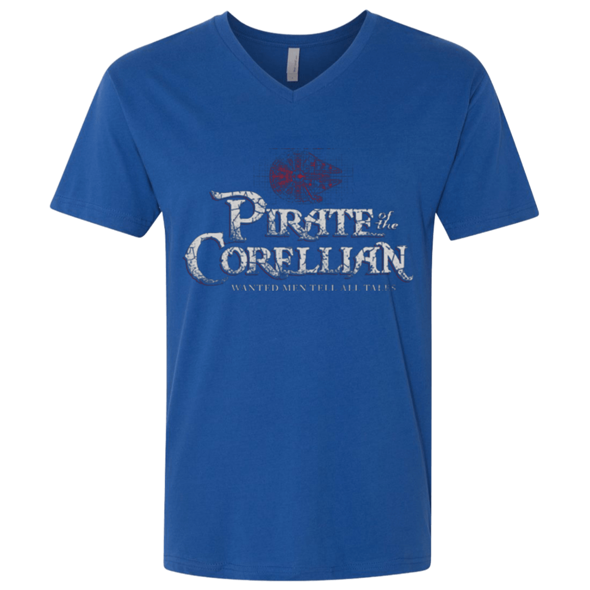 T-Shirts Royal / X-Small Pirate of the Corellian Men's Premium V-Neck