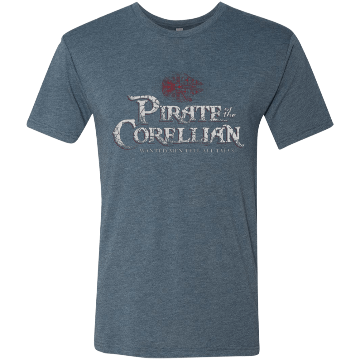 T-Shirts Indigo / Small Pirate of the Corellian Men's Triblend T-Shirt