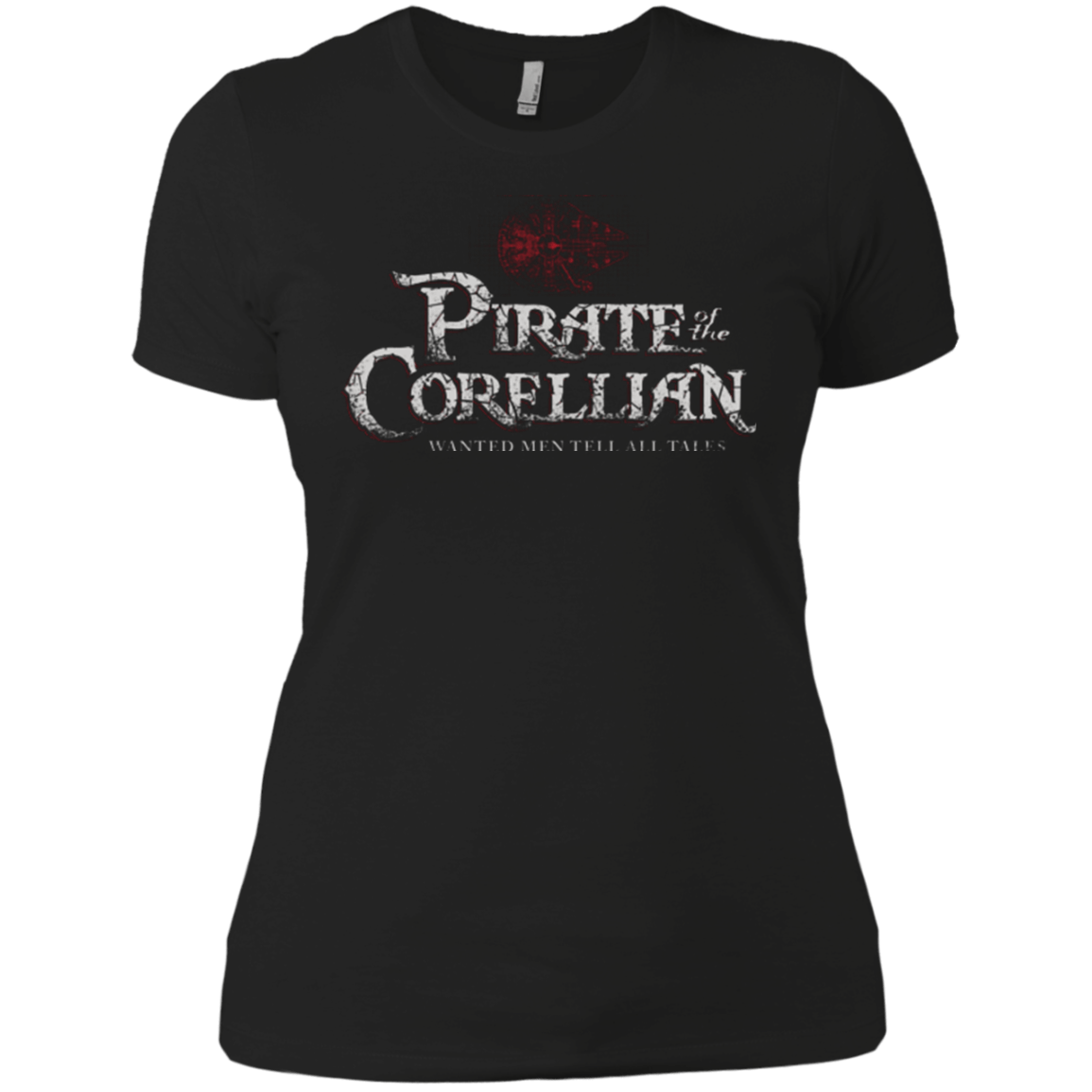 T-Shirts Black / X-Small Pirate of the Corellian Women's Premium T-Shirt