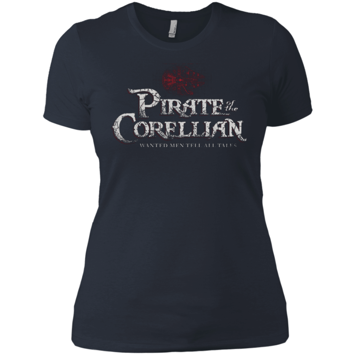 T-Shirts Indigo / X-Small Pirate of the Corellian Women's Premium T-Shirt