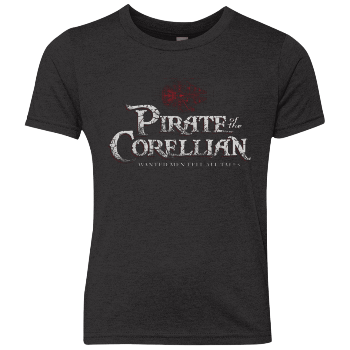 T-Shirts Vintage Black / YXS Pirate of the Corellian Youth Triblend T-Shirt