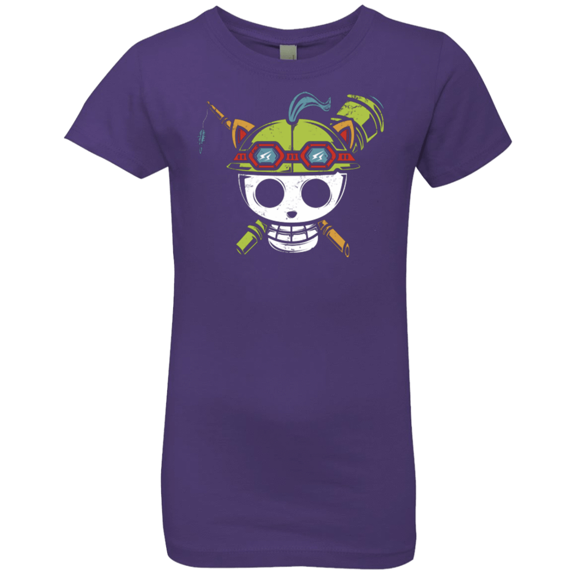 T-Shirts Purple Rush / YXS Pirate Scout Girls Premium T-Shirt