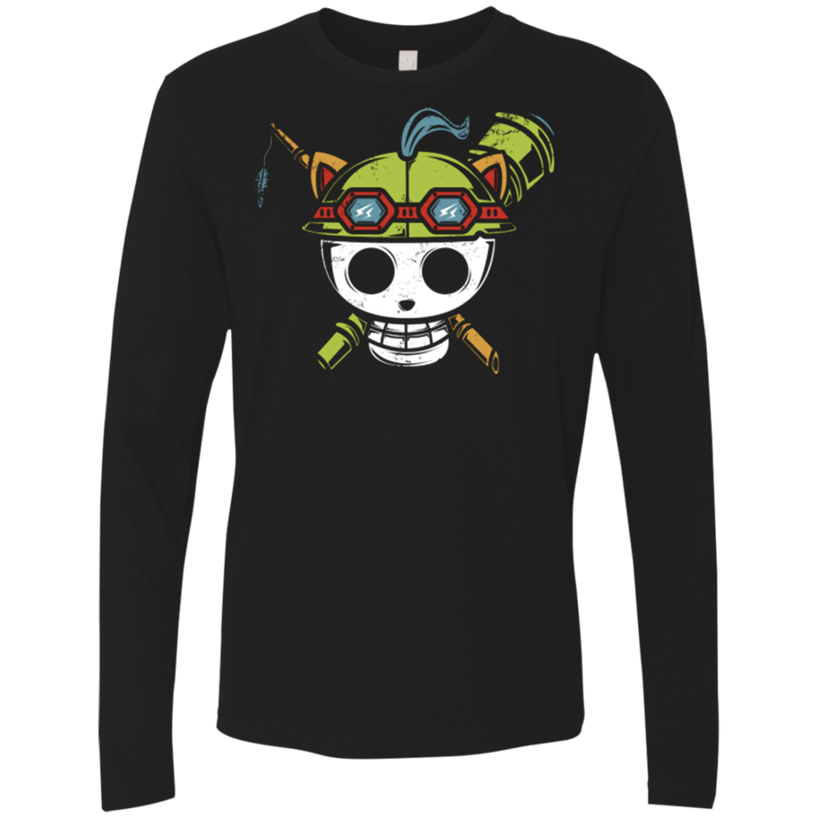 T-Shirts Black / Small Pirate Scout Men's Premium Long Sleeve