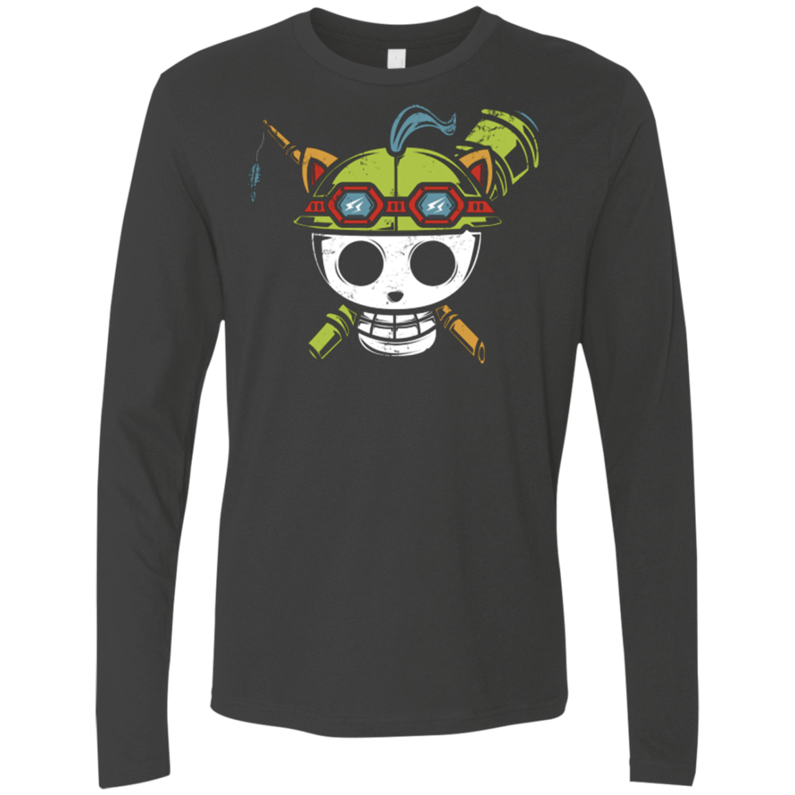 T-Shirts Heavy Metal / Small Pirate Scout Men's Premium Long Sleeve