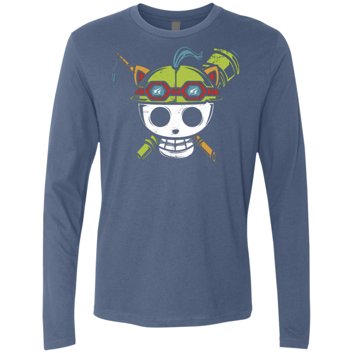 T-Shirts Indigo / Small Pirate Scout Men's Premium Long Sleeve