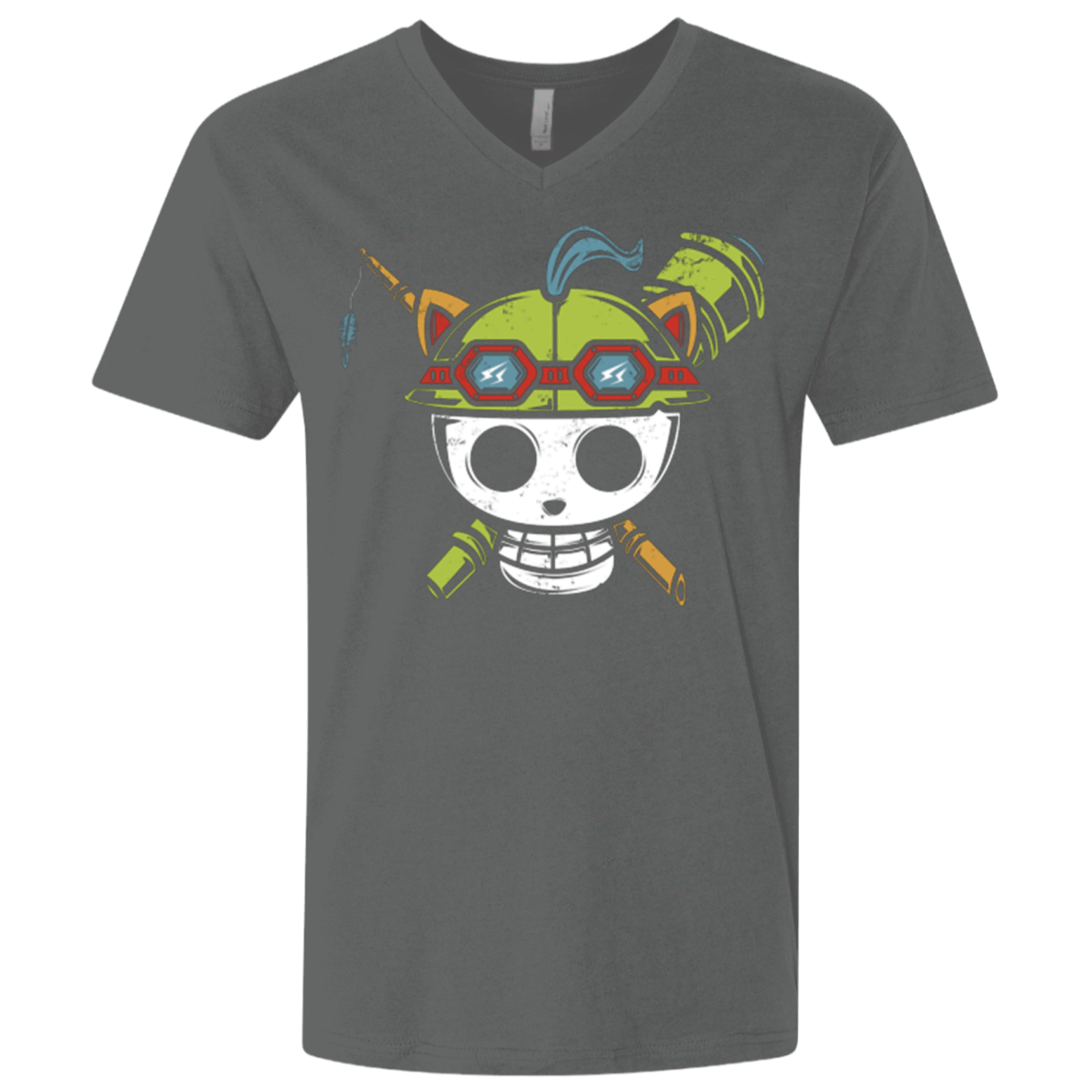 T-Shirts Heavy Metal / X-Small Pirate Scout Men's Premium V-Neck