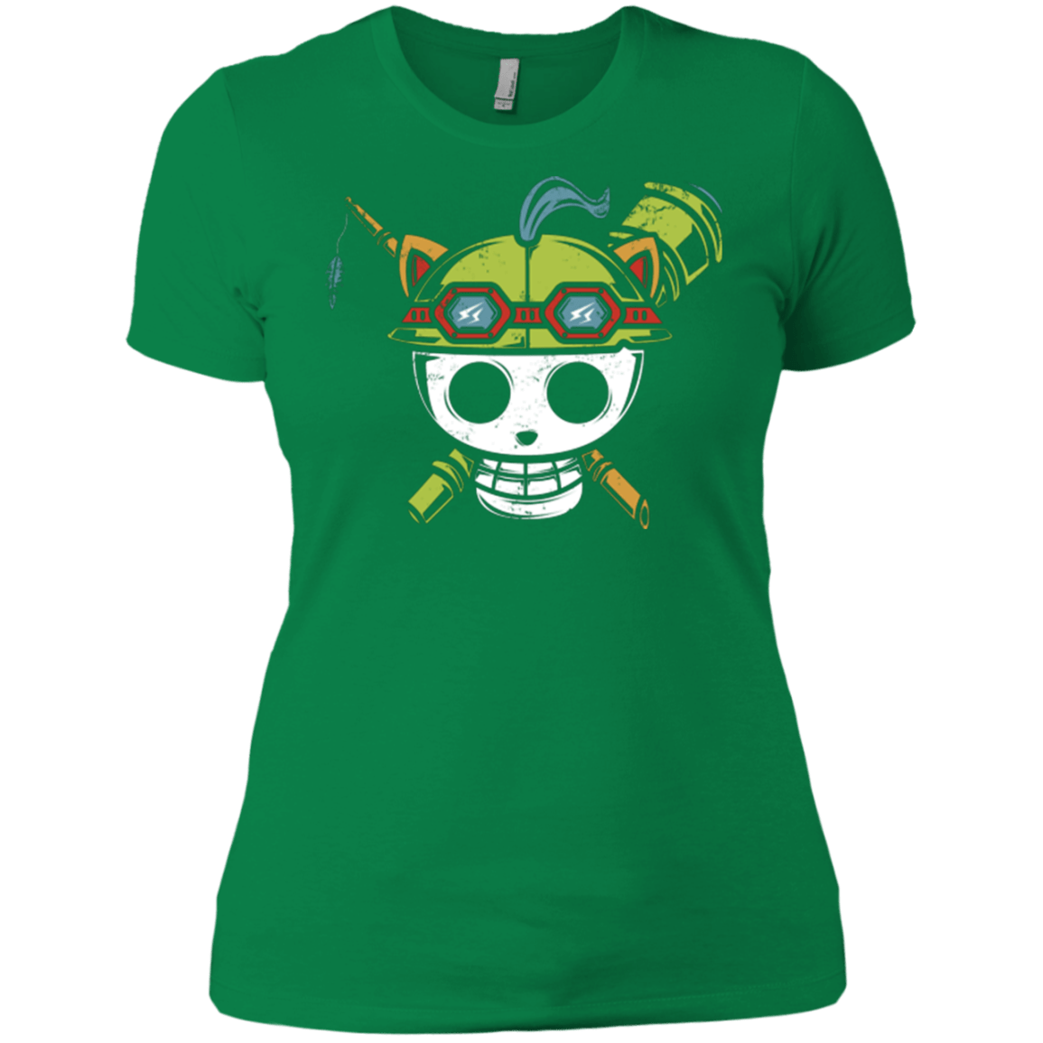 T-Shirts Kelly Green / X-Small Pirate Scout Women's Premium T-Shirt
