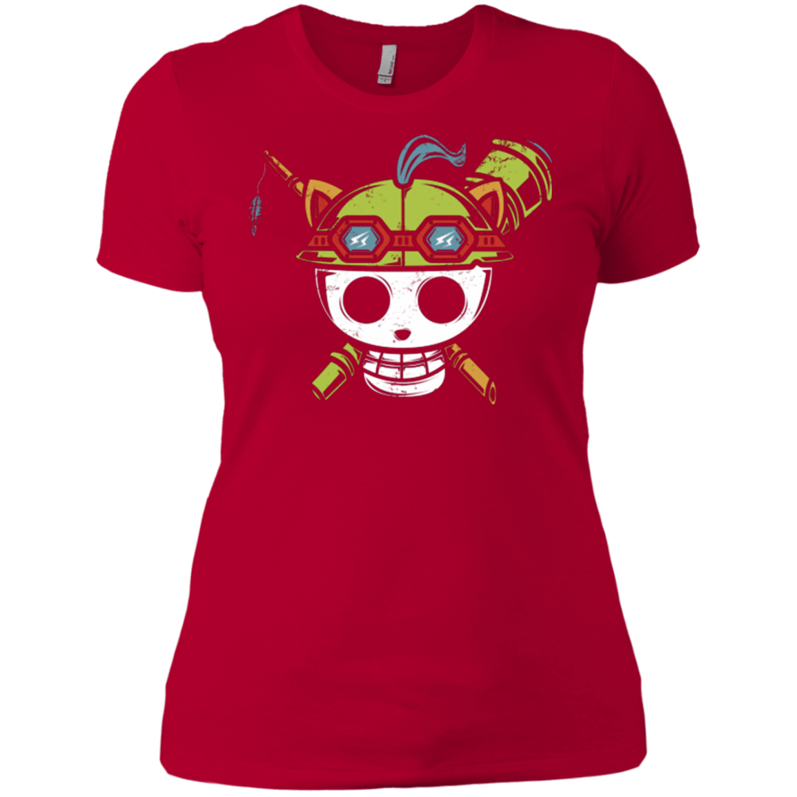 T-Shirts Red / X-Small Pirate Scout Women's Premium T-Shirt