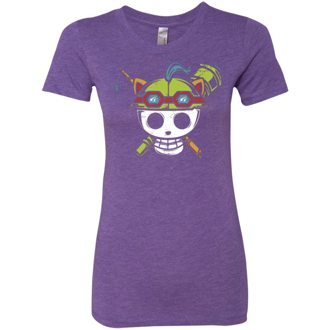 T-Shirts Purple Rush / Small Pirate Scout Women's Triblend T-Shirt