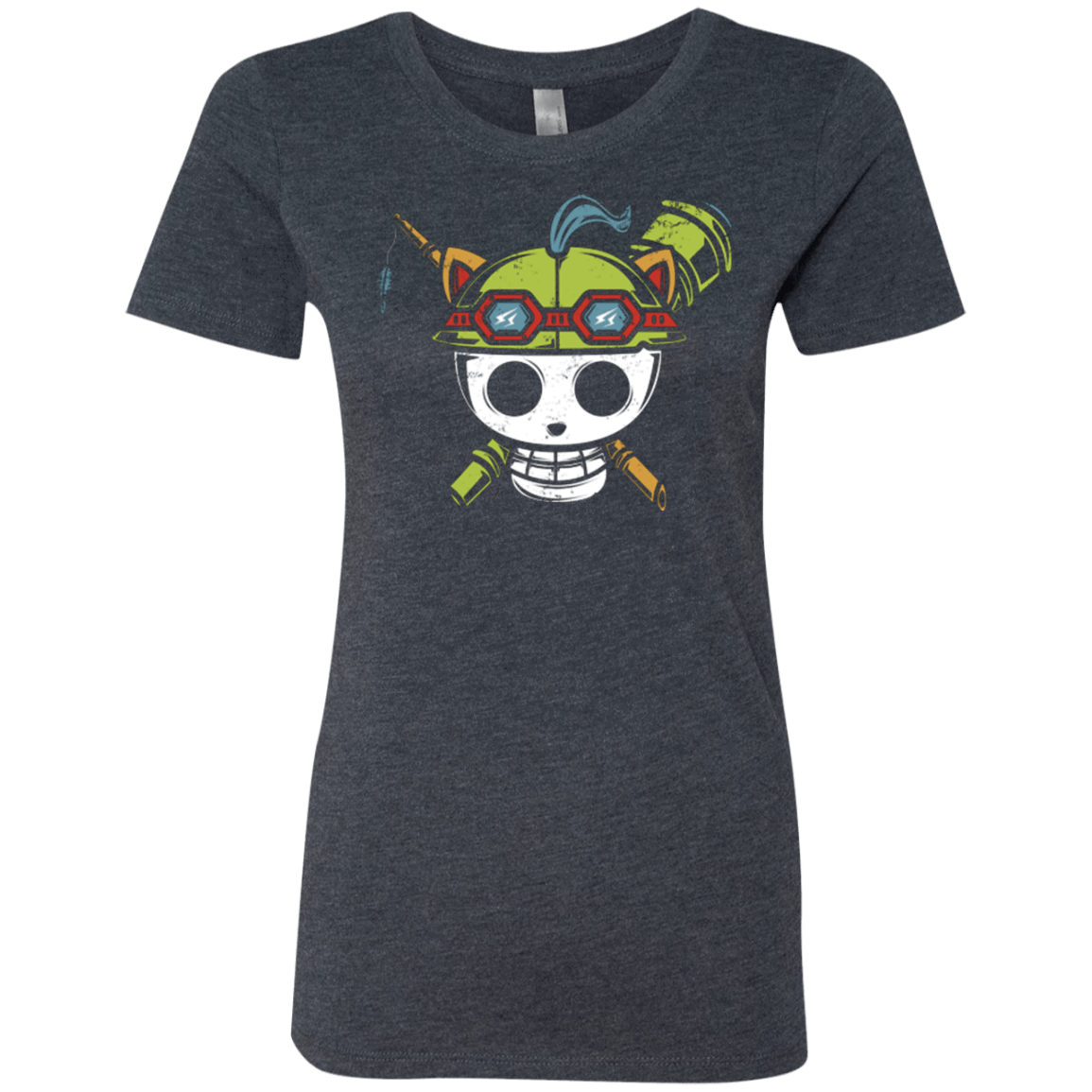 T-Shirts Vintage Navy / Small Pirate Scout Women's Triblend T-Shirt