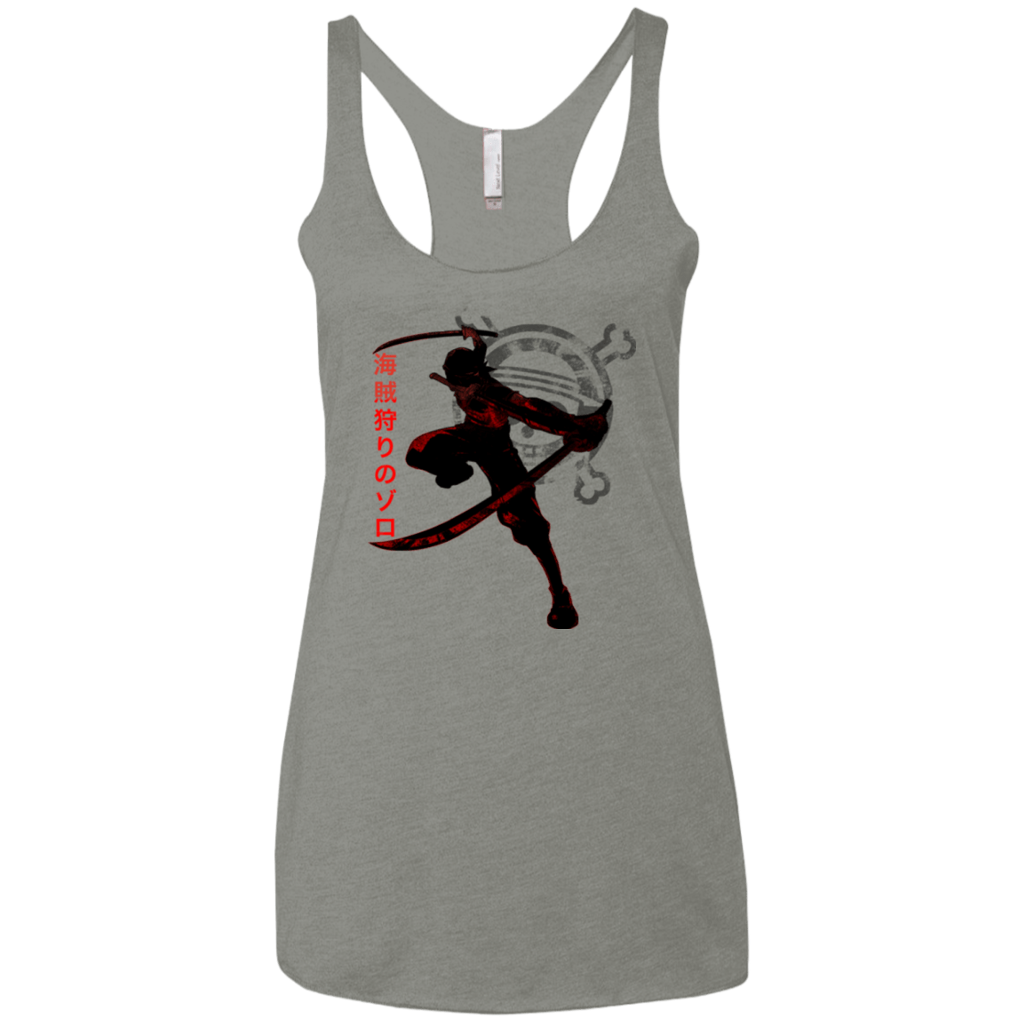 T-Shirts Venetian Grey / X-Small Pirate Slayer Women's Triblend Racerback Tank