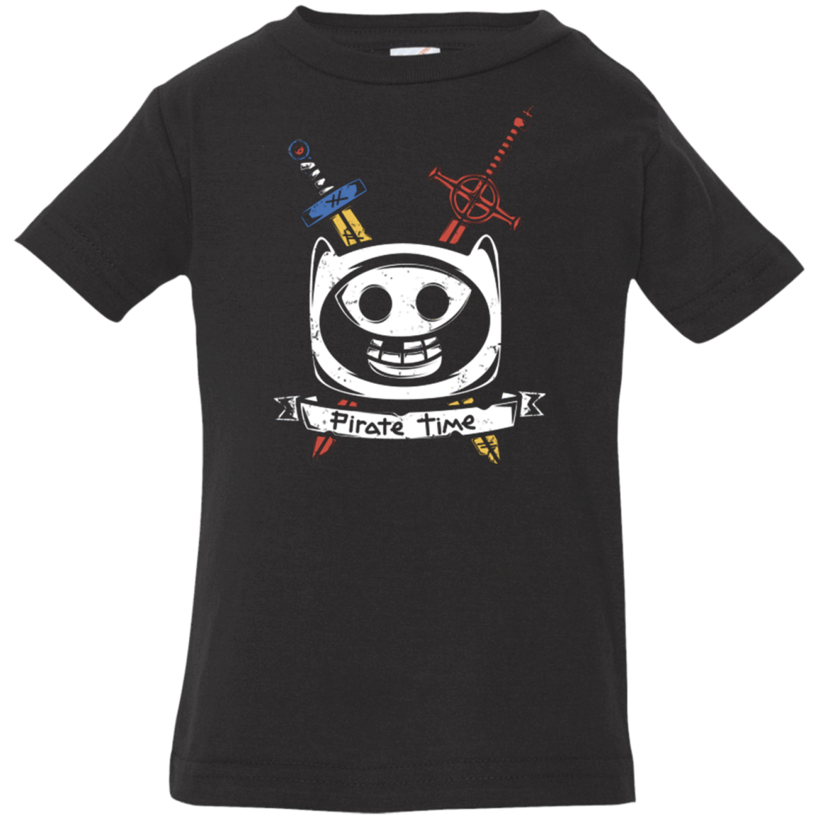 T-Shirts Black / 6 Months Pirate Time Infant Premium T-Shirt
