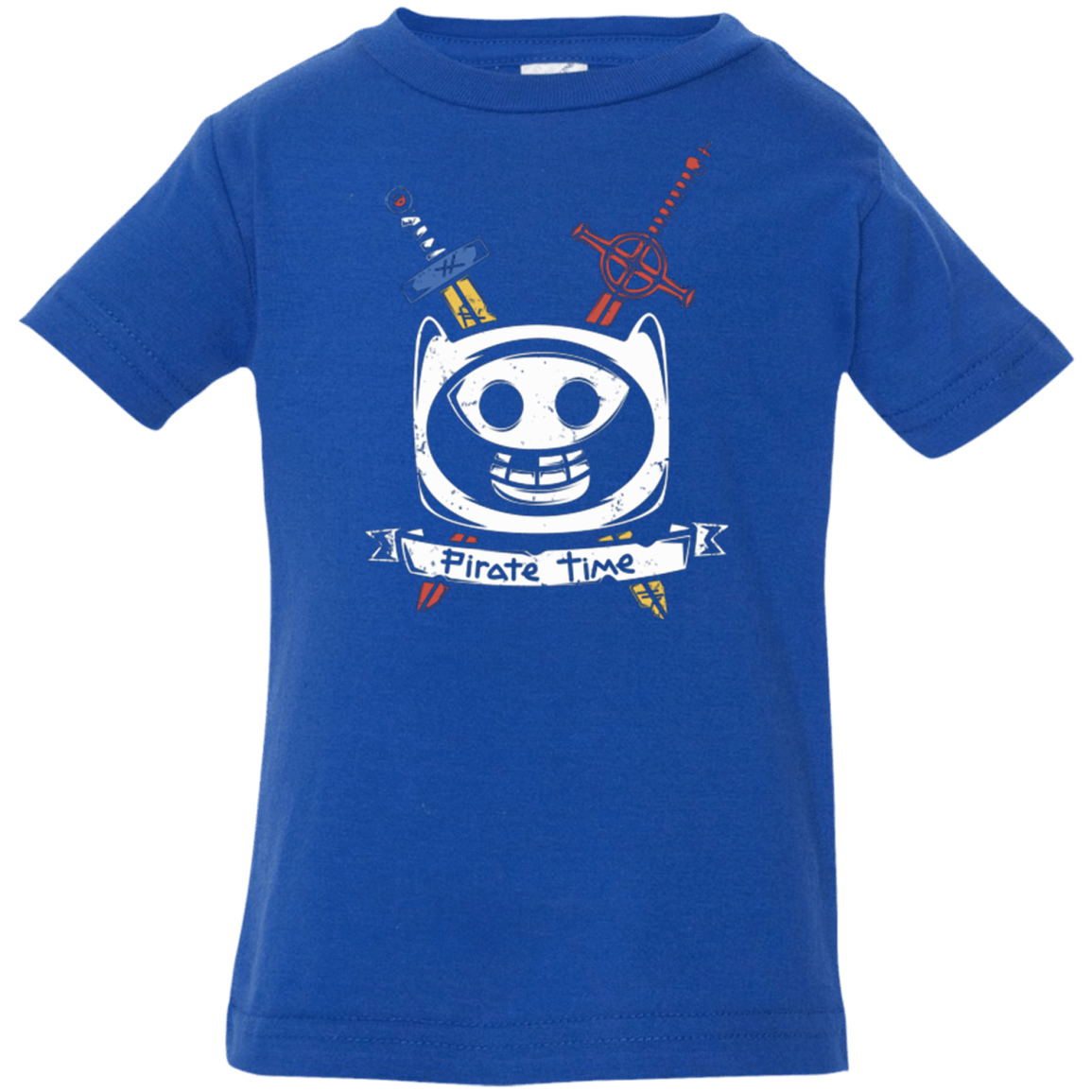 T-Shirts Royal / 6 Months Pirate Time Infant Premium T-Shirt