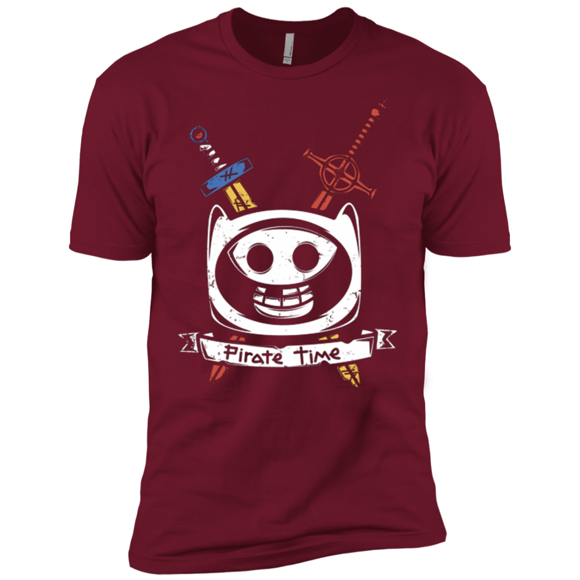 T-Shirts Cardinal / X-Small Pirate Time Men's Premium T-Shirt