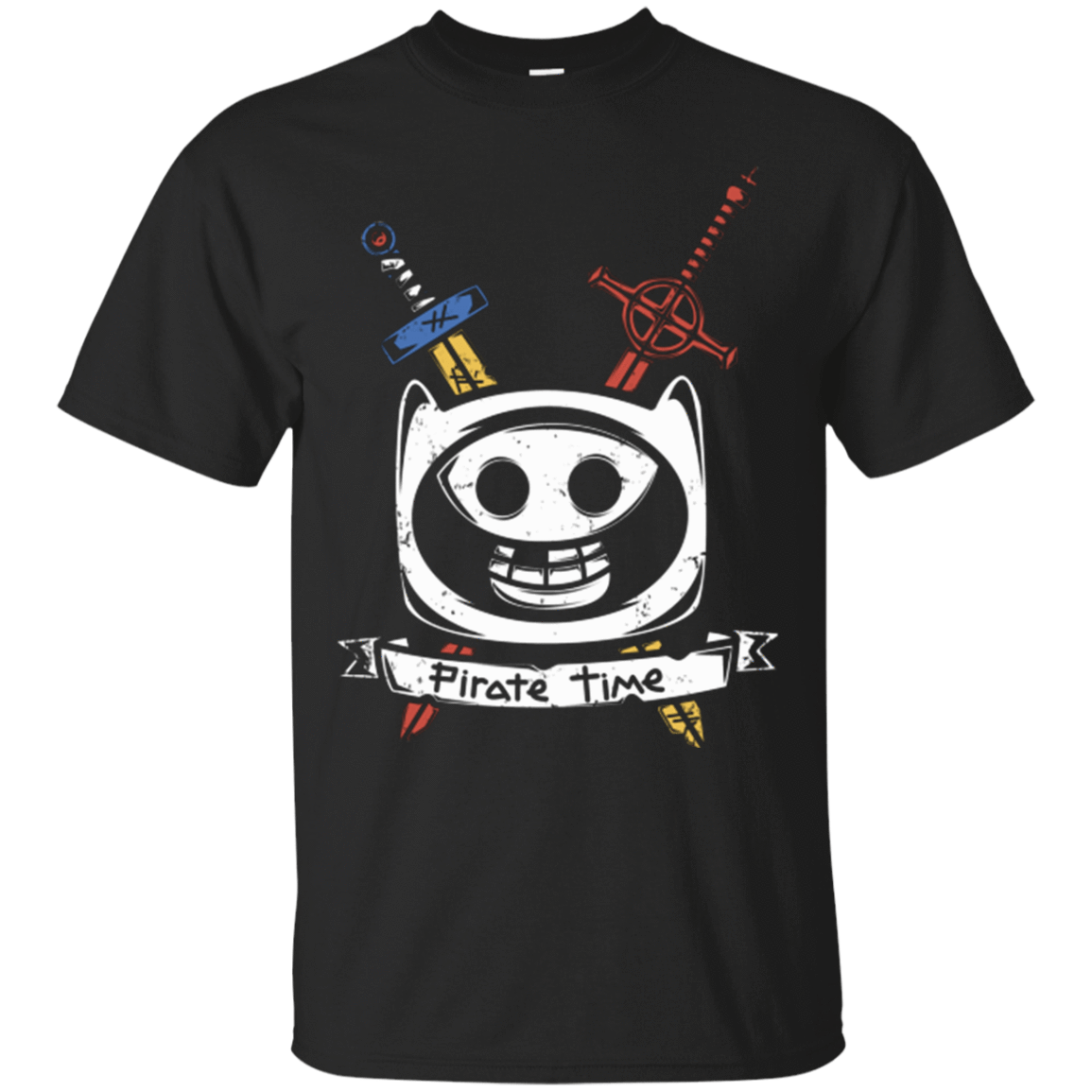 T-Shirts Black / Small Pirate Time T-Shirt